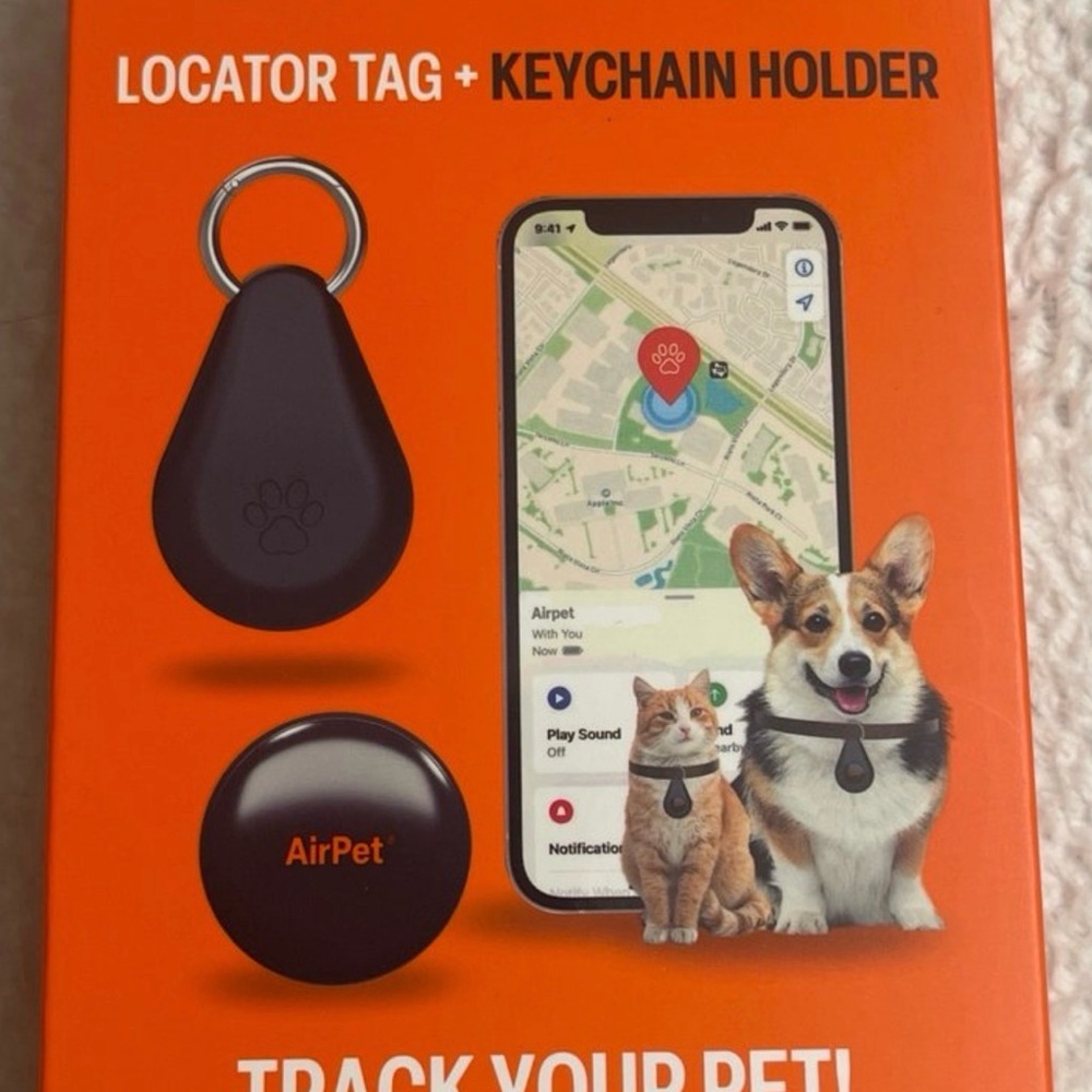 Airpet Locator Tag w/Key Chain
